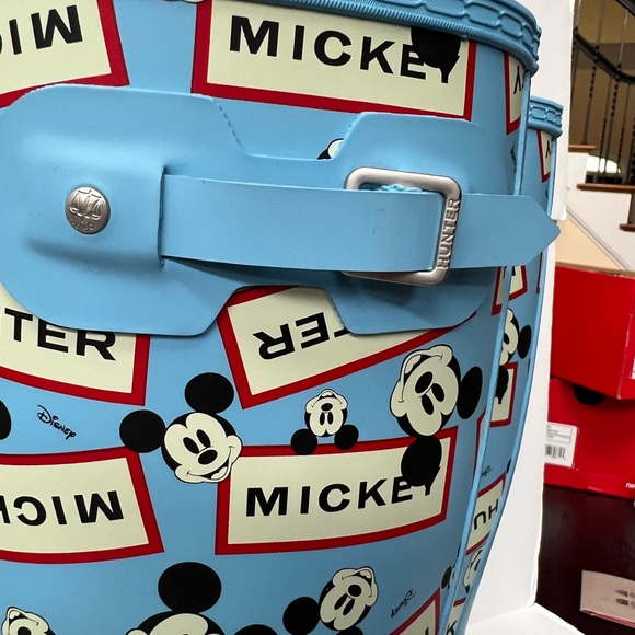 NIB Hunter Mickey Mouse Rain Boots - Picture 6 of 11